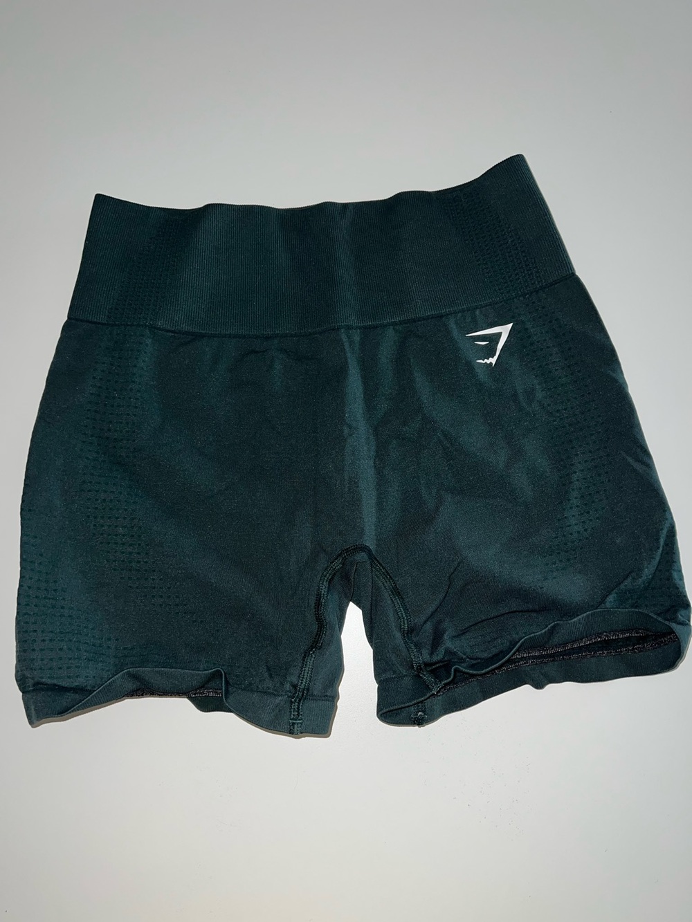 Gymshark Pine Green Seamless High-Waist Bike Shorts
